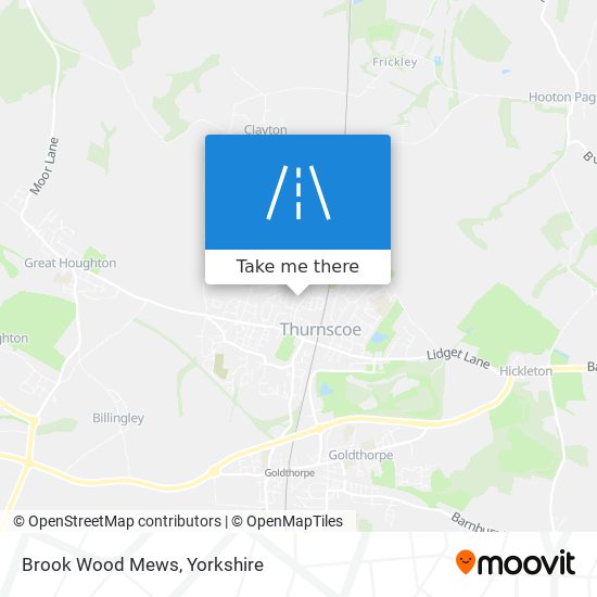 Brook Wood Mews map
