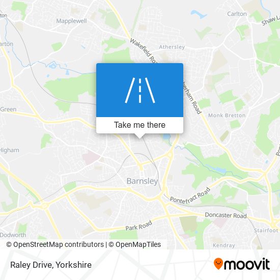 Raley Drive map