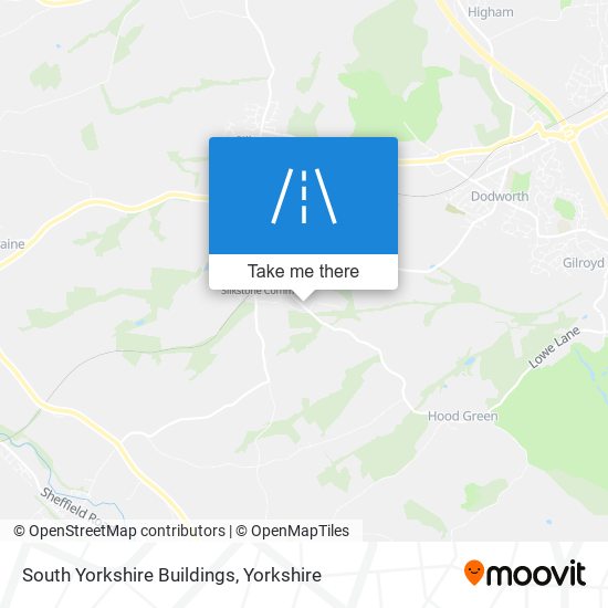 South Yorkshire Buildings map