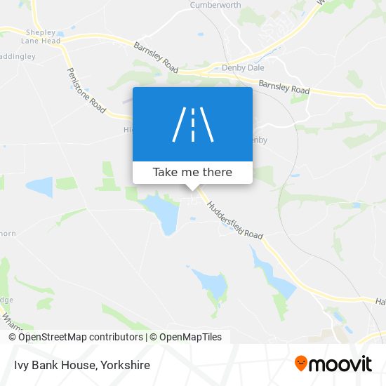 Ivy Bank House map