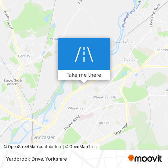 Yardbrook Drive map