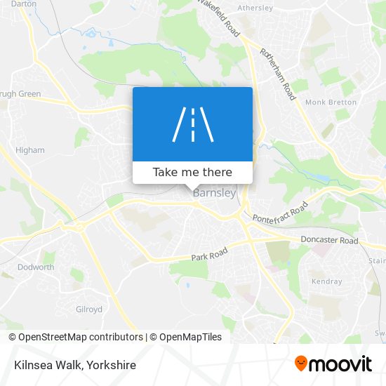 Kilnsea Walk map