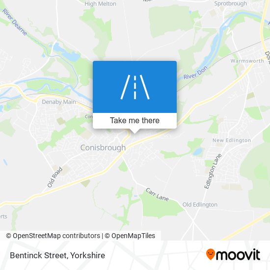 Bentinck Street map