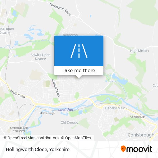 Hollingworth Close map