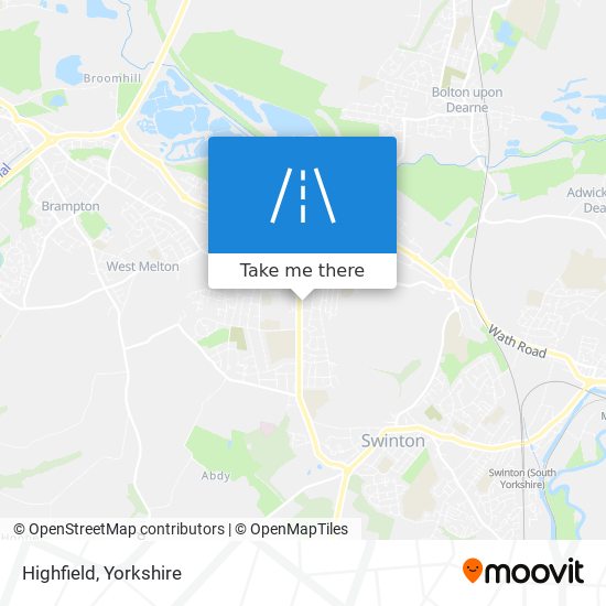 Highfield map