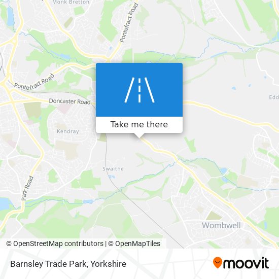 Barnsley Trade Park map