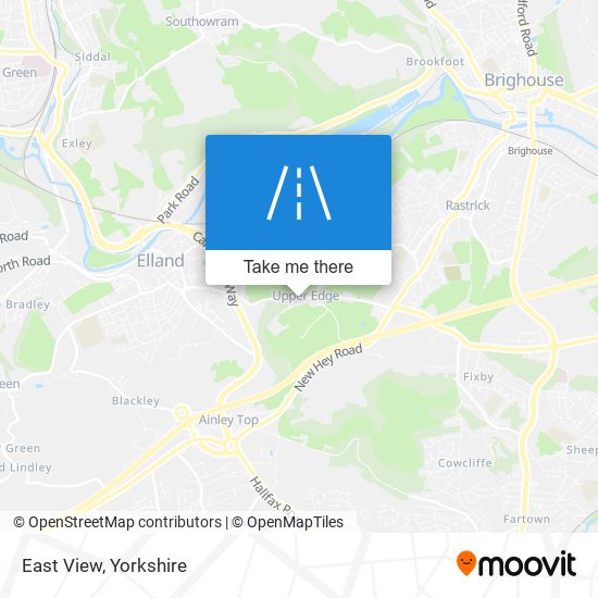 East View map