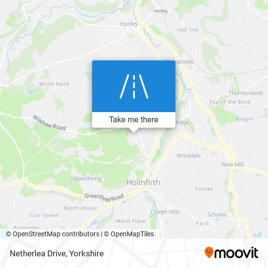 Netherlea Drive map