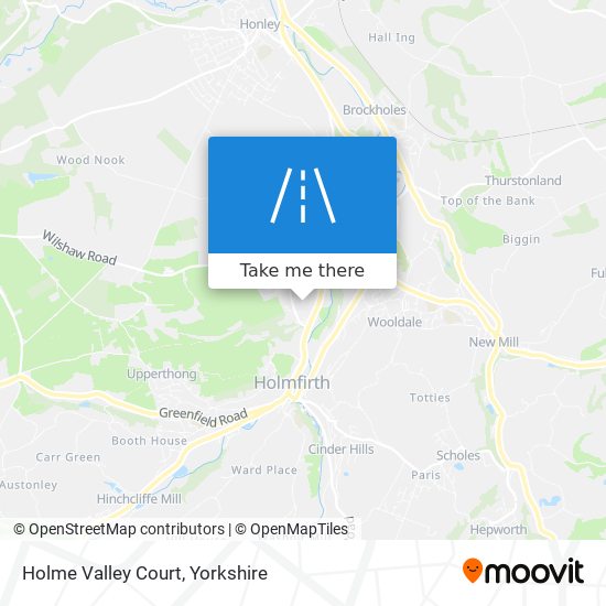 Holme Valley Court map