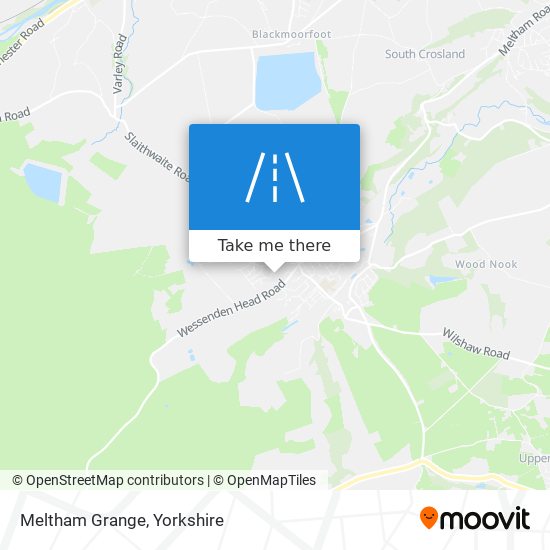 Meltham Grange map