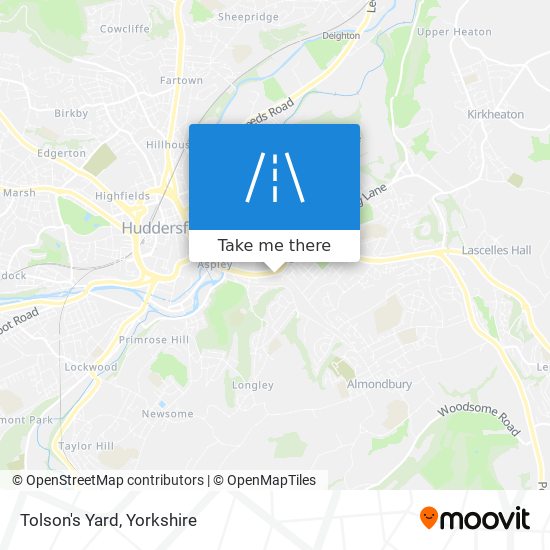 Tolson's Yard map