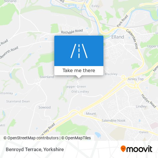 Benroyd Terrace map