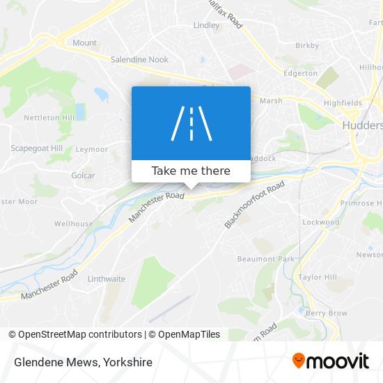 Glendene Mews map