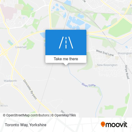 Toronto Way map