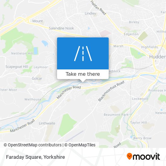 Faraday Square map