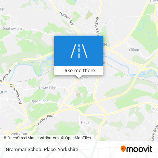 Grammar School Place map