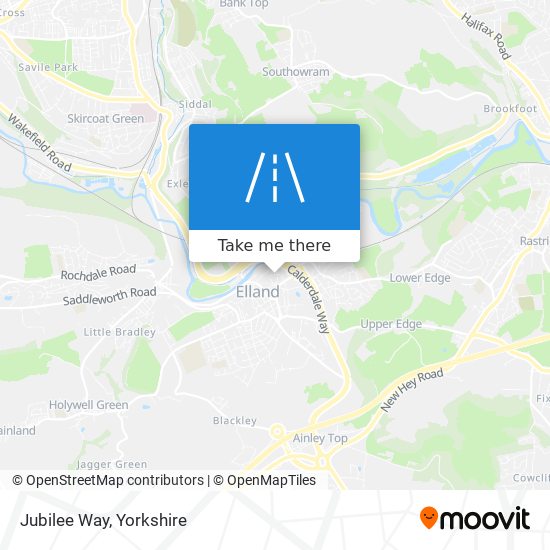 Jubilee Way map