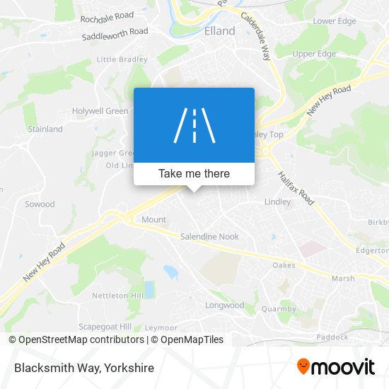 Blacksmith Way map