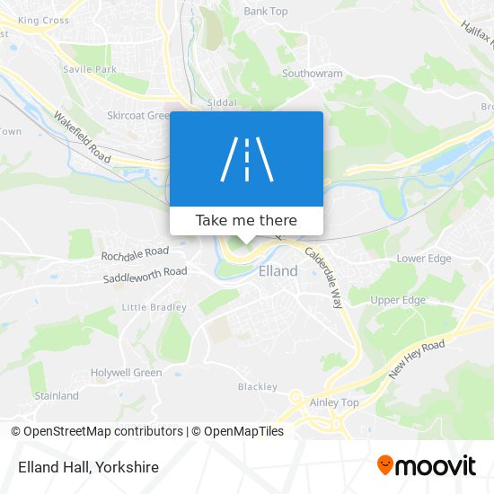 Elland Hall map