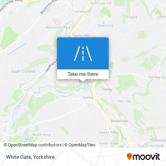 White Gate map