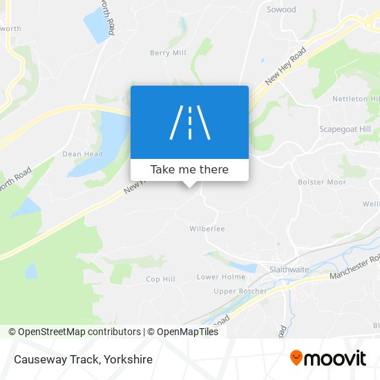 Causeway Track map