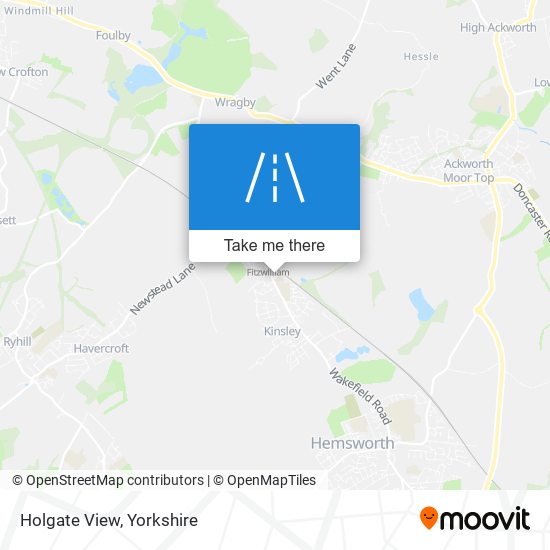 Holgate View map