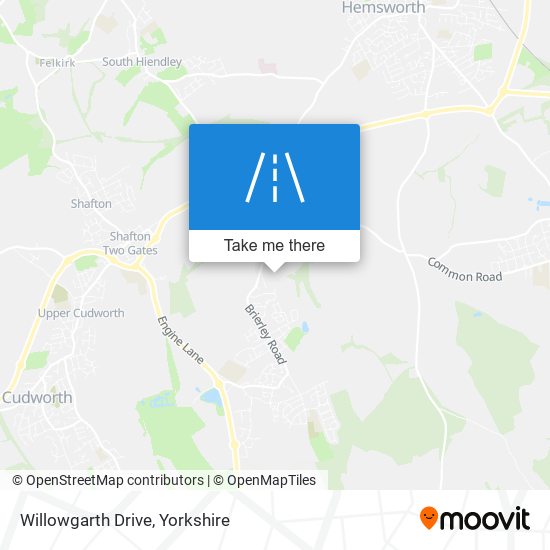 Willowgarth Drive map