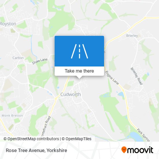 Rose Tree Avenue map