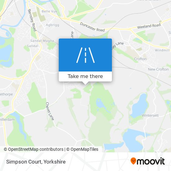 Simpson Court map