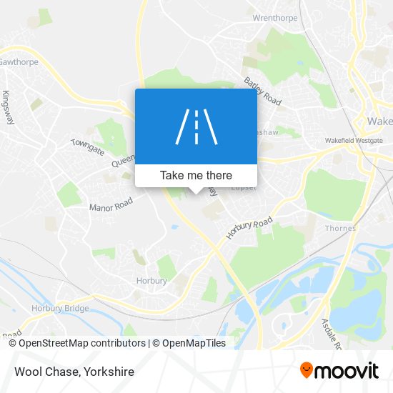 Wool Chase map