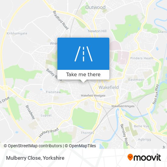 Mulberry Close map