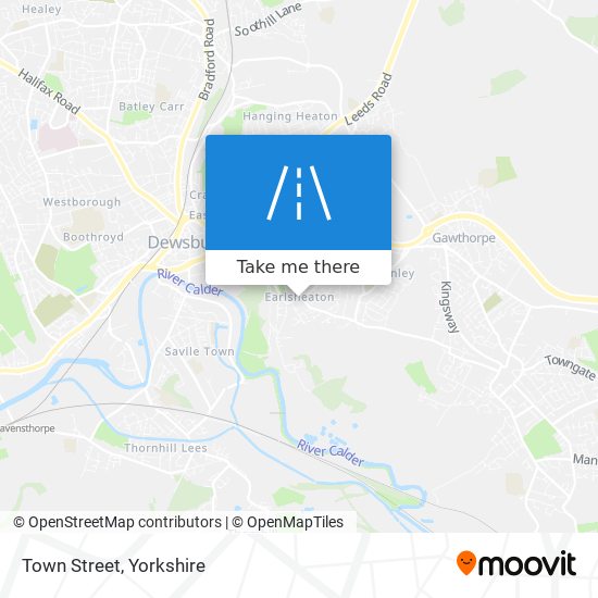 Town Street map