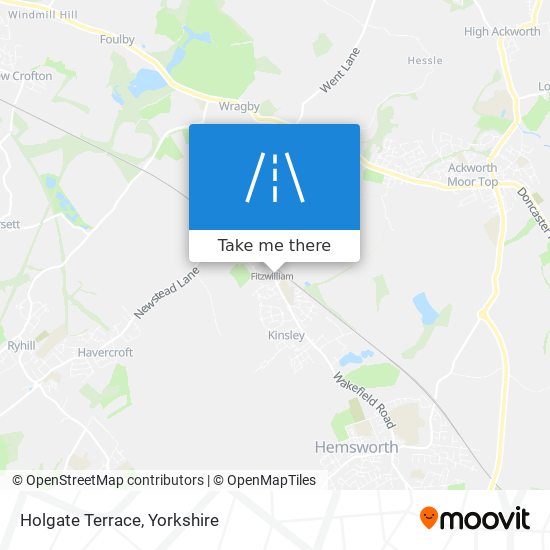 Holgate Terrace map