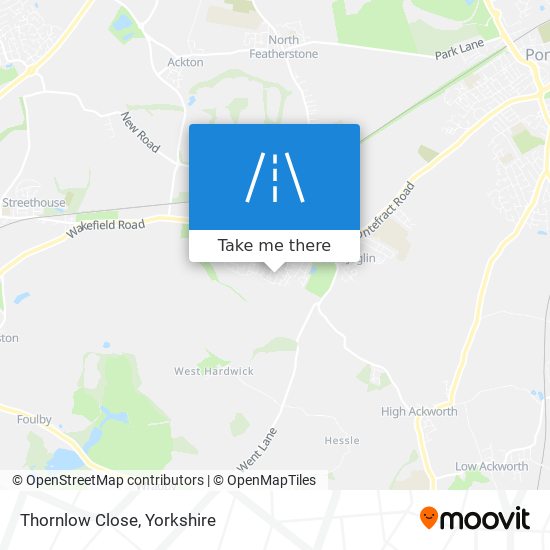 Thornlow Close map