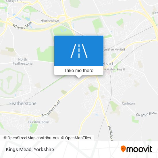 Kings Mead map