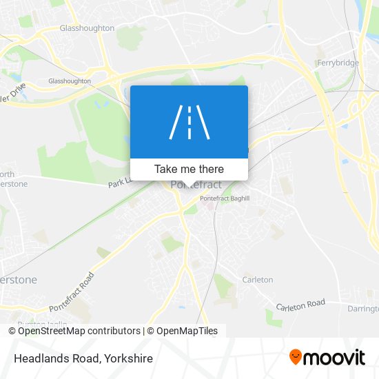 Headlands Road map