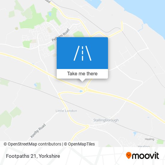 Footpaths 21 map