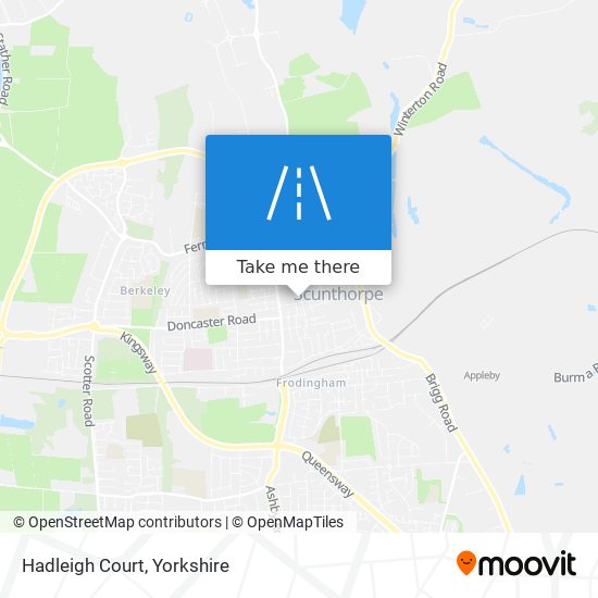 Hadleigh Court map