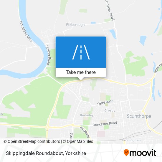 Skippingdale Roundabout map