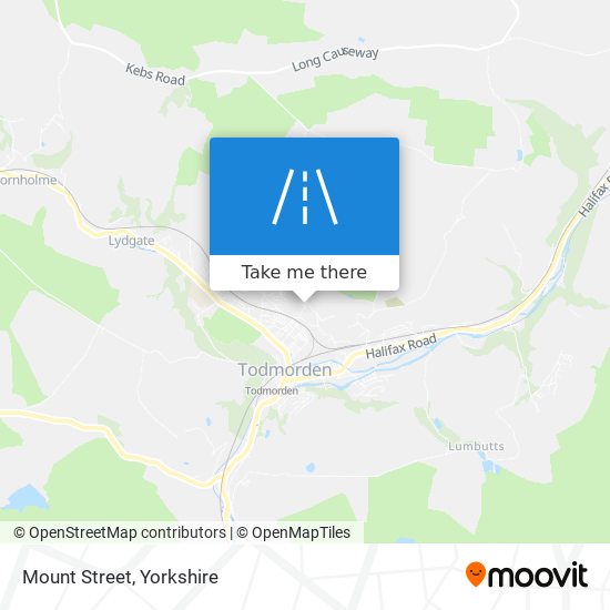 Mount Street map