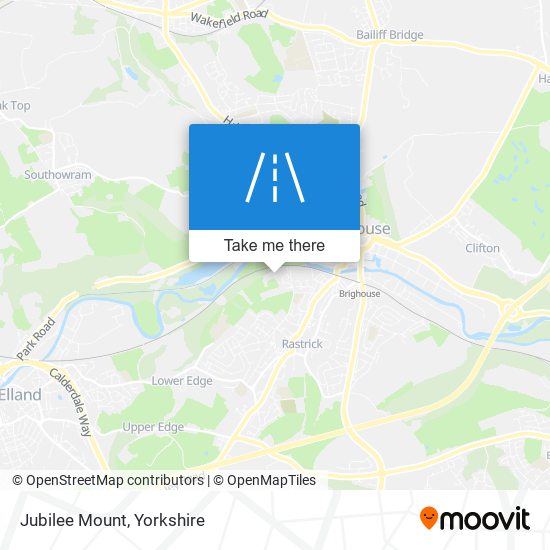 Jubilee Mount map