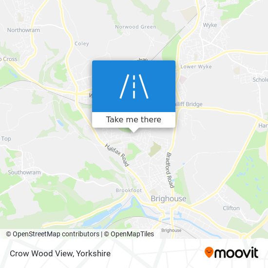 Crow Wood View map