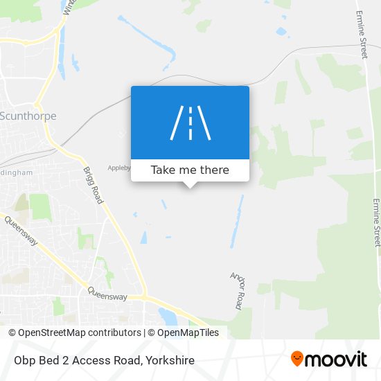 Obp Bed 2 Access Road map