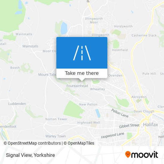 Signal View map