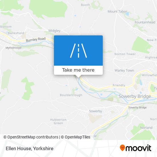 Ellen House map