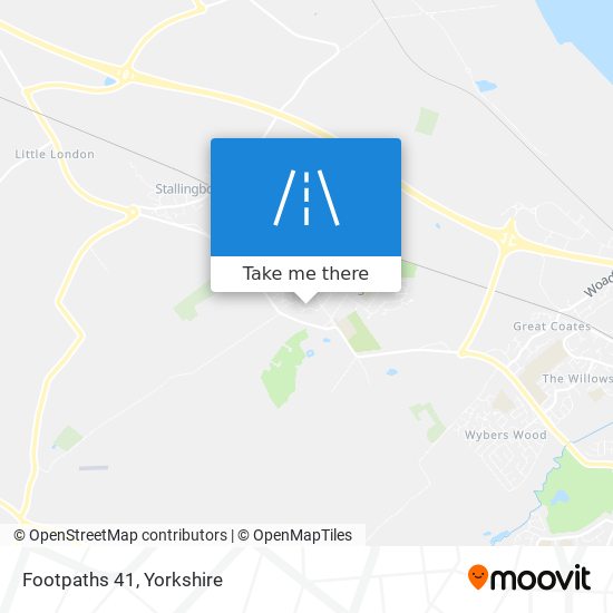 Footpaths 41 map