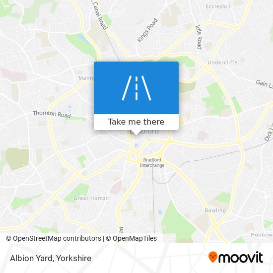 Albion Yard map