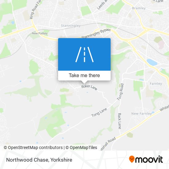 Northwood Chase map