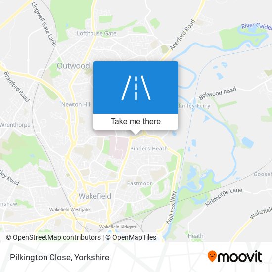 Pilkington Close map