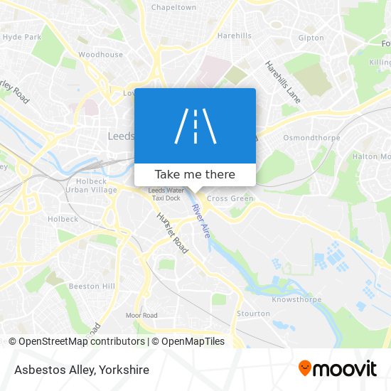 Asbestos Alley map